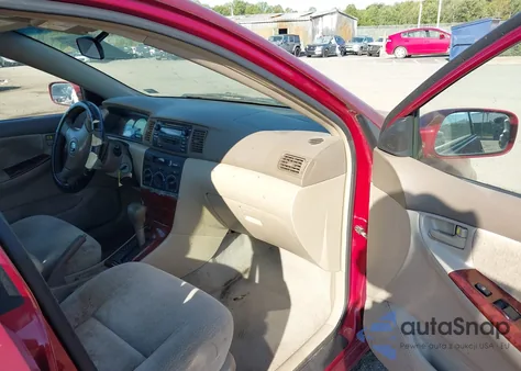 2003 Toyota Corolla Le из США, поврежденный, VIN 2T1BR32E43C087078